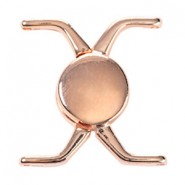 Cymbal ™ DQ metall Magnetverschluss Kissamos für Delica 11/0 Perlen - Rosé Gold